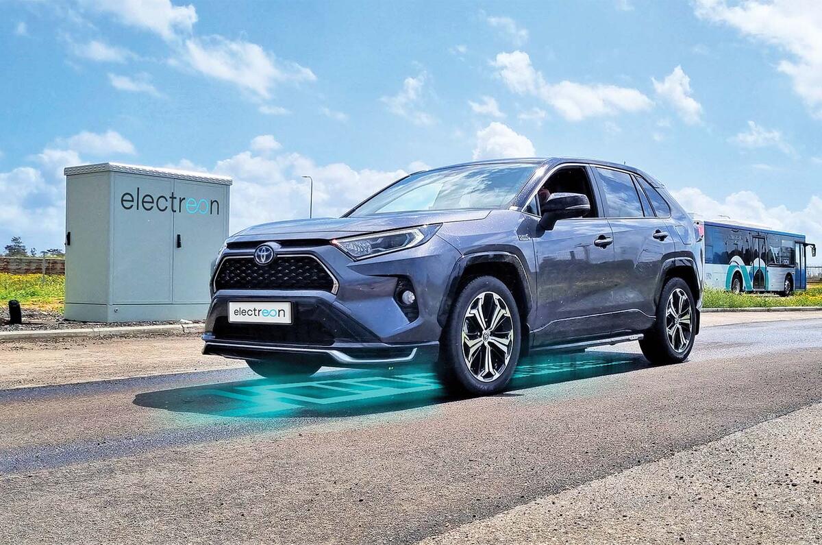 Toyota RAV4 electric road