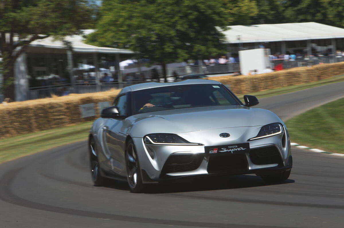 Toyota Supra at Goodwood FOS 2019