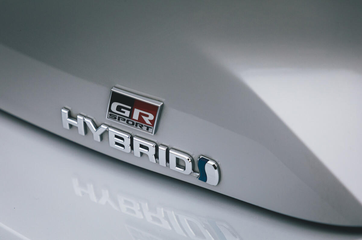 Britain's Best Car Awards 2020 - Toyota Corolla hybrid - rear badge