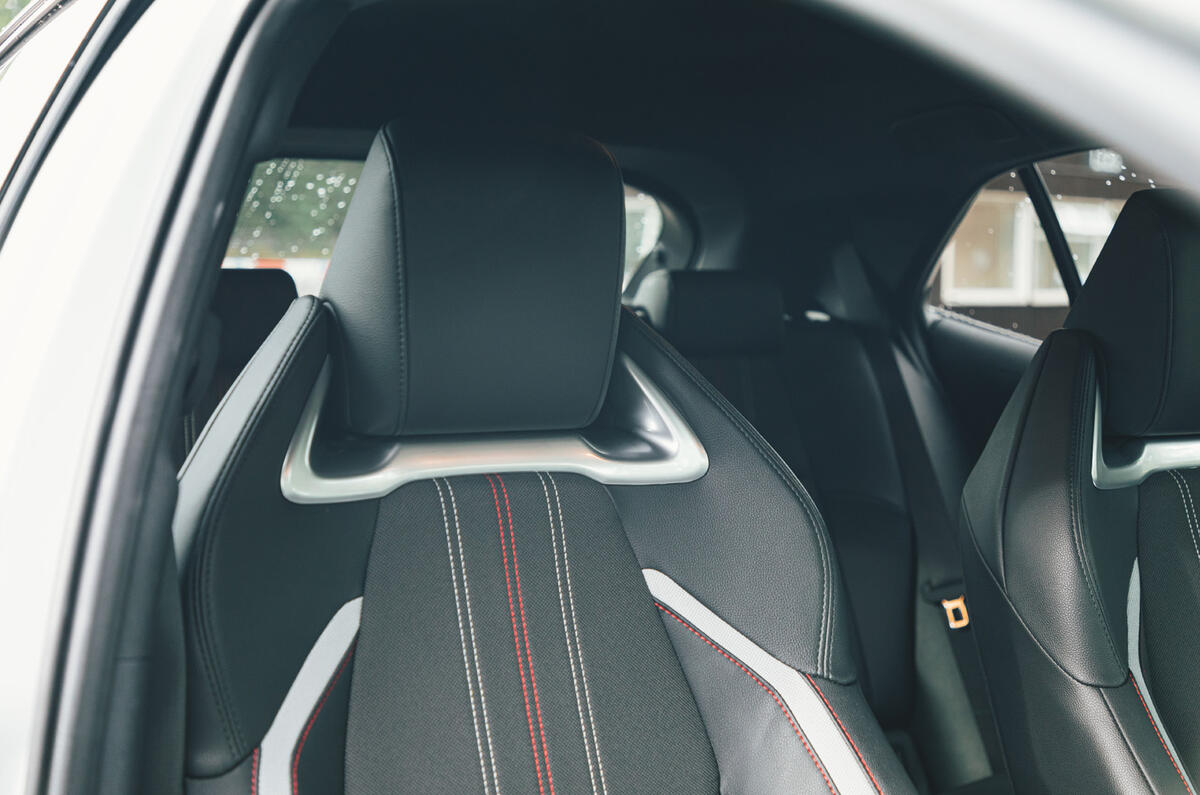 Britain's Best Car Awards 2020 - Toyota Corolla hybrid - front seats