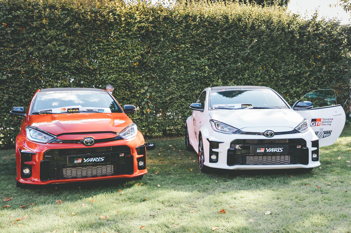 2020 Toyota GR Yaris at Goodwood Speedweek