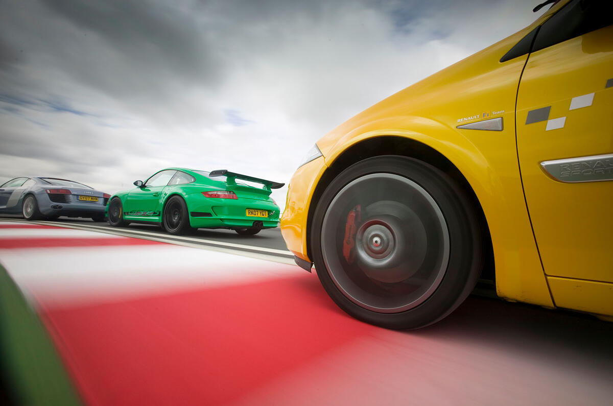 Track day Renault Megane RS wheel Track day Renault Megane RS wheel
