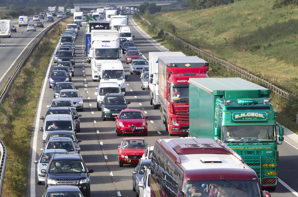 Rush hour traffic