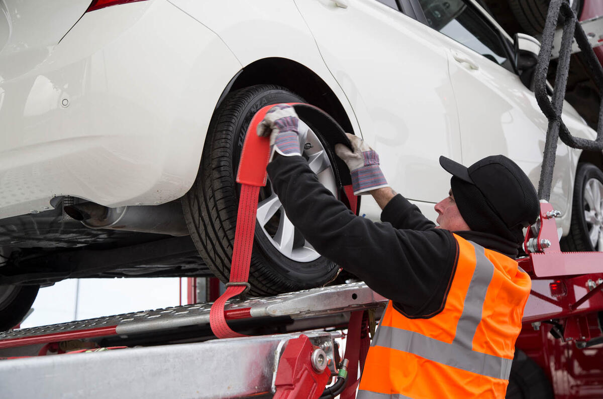 Car transporting 