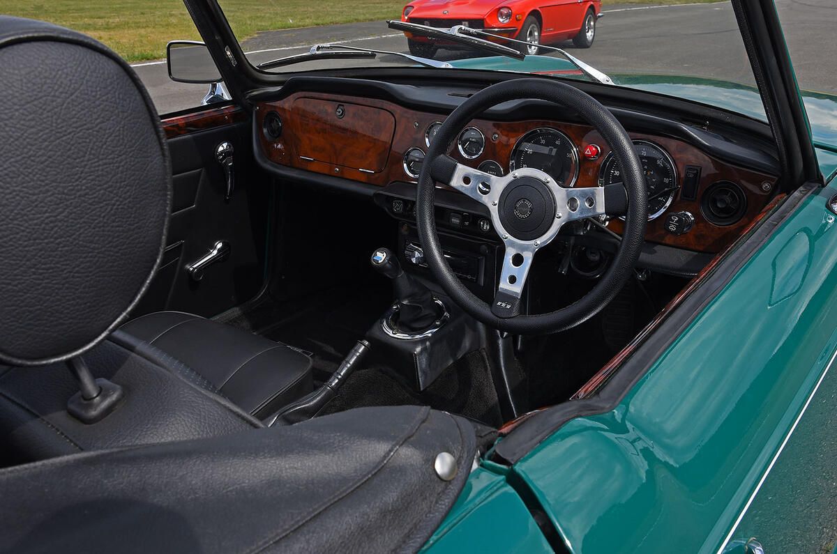 Triumph TR6 interior Triumph TR6 interior