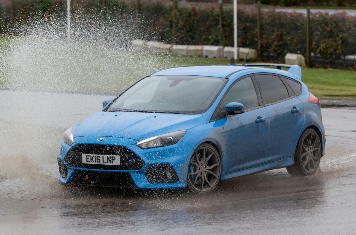 Audi TT RS vs Mercedes-AMG A45 vs Ford Focus RS - group test