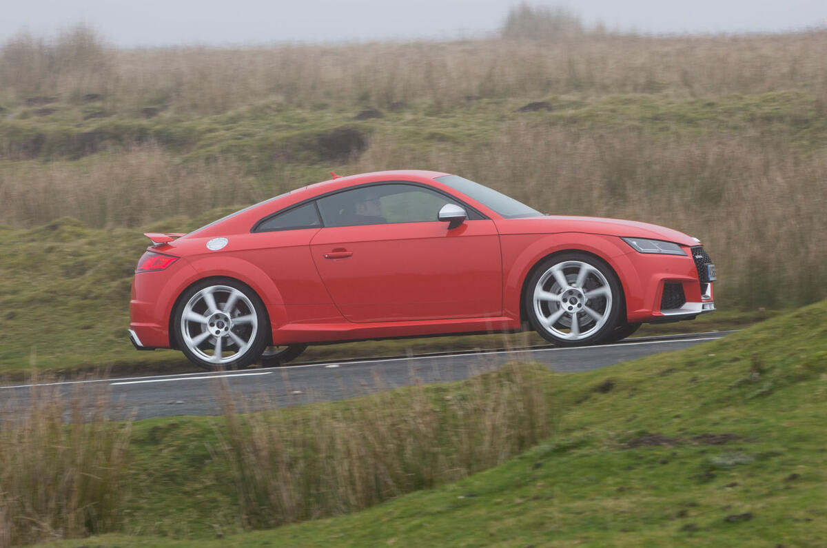 Audi TT RS vs Mercedes-AMG A45 vs Ford Focus RS - group test