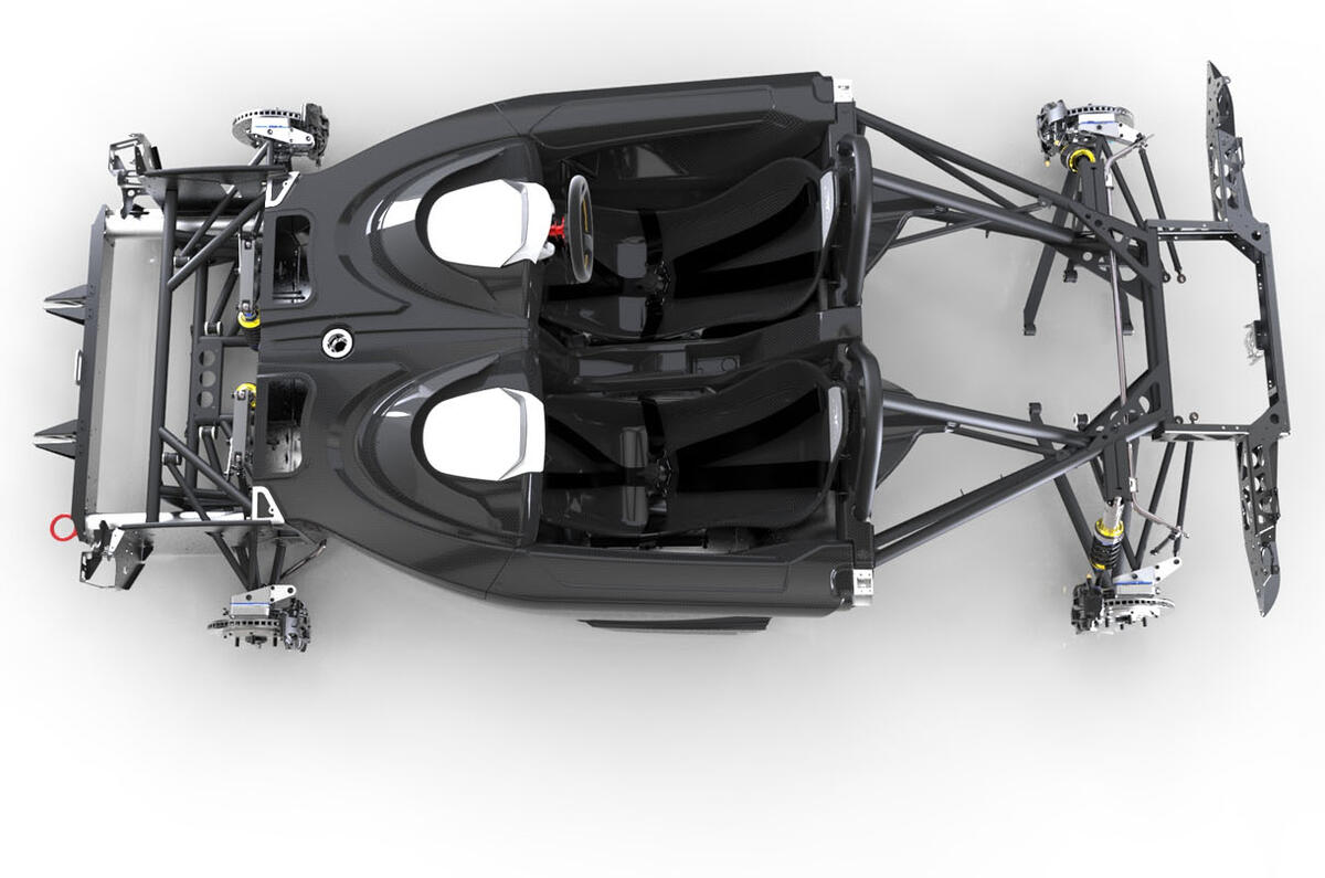 Updated Elemental RP1 road car produces 1000kg of downforce