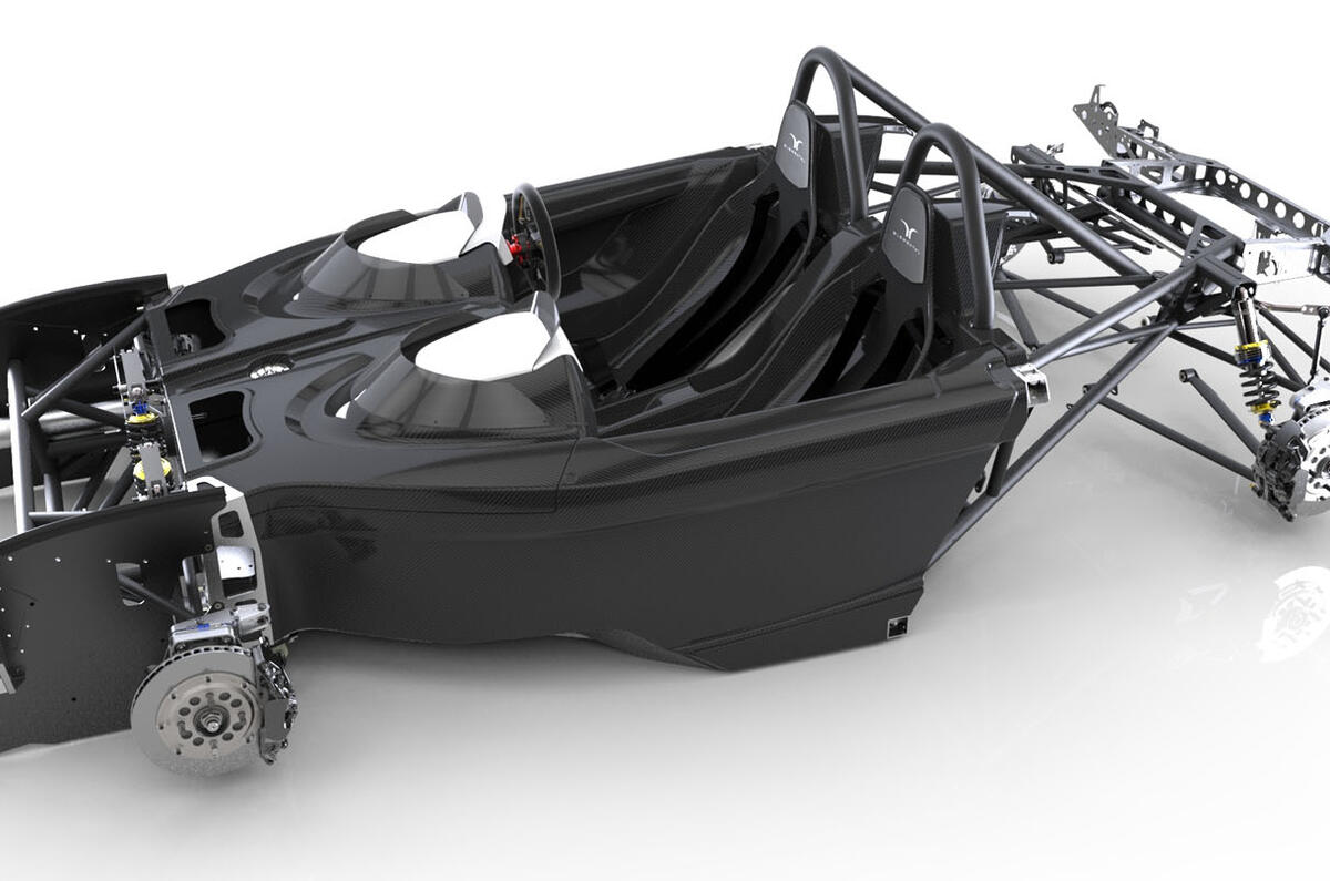 Updated Elemental RP1 road car produces 1000kg of downforce