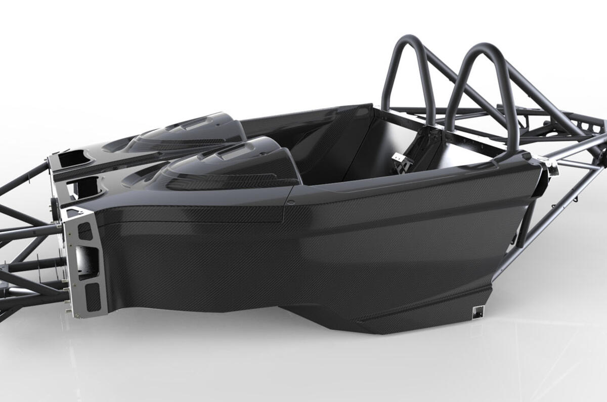 Updated Elemental RP1 road car produces 1000kg of downforce