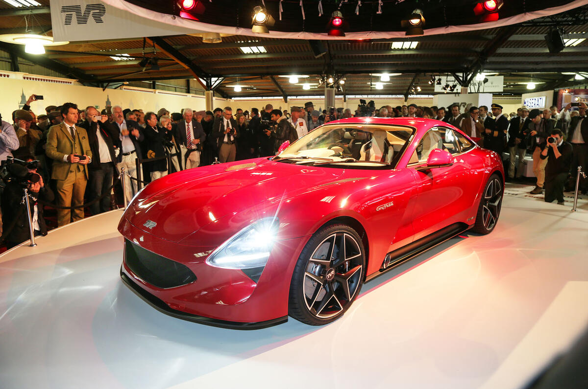 500bhp TVR Griffith revealed at Goodwood Revival
