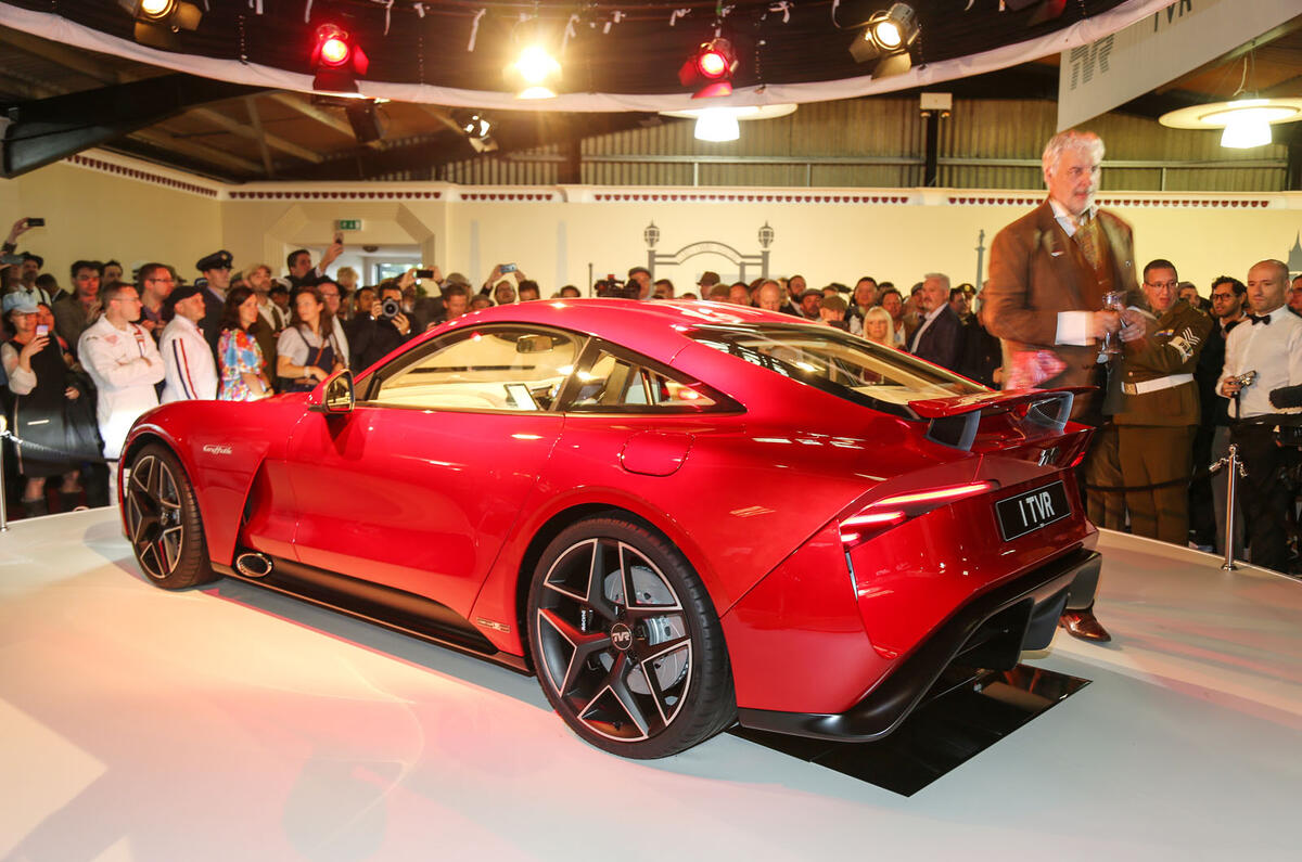 500bhp TVR Griffith revealed at Goodwood Revival