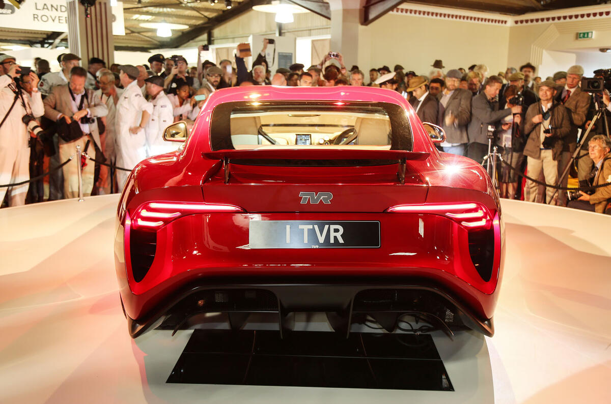 500bhp TVR Griffith revealed at Goodwood Revival