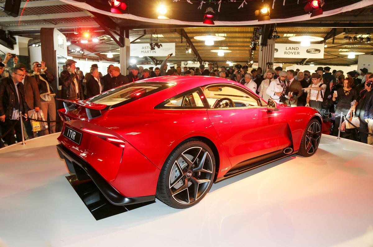 500bhp TVR Griffith revealed at Goodwood Revival