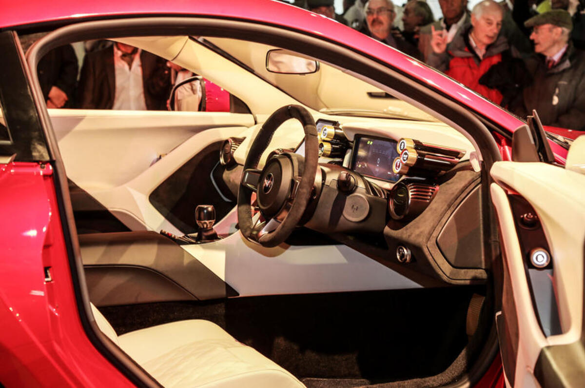 TVR Griffith official reveal - interior