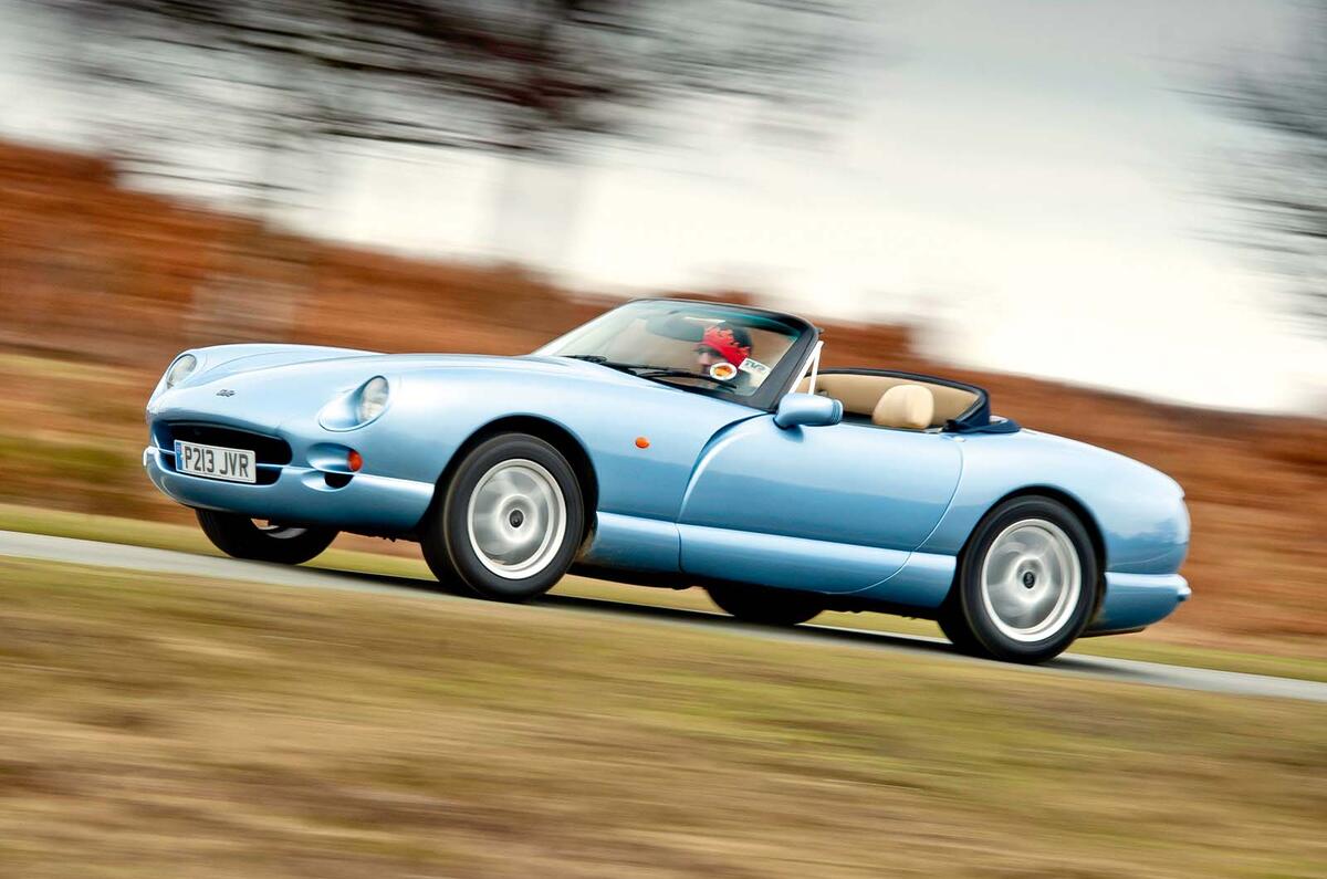 TVR Chimaera 1992-2003 side tracking TVR Chimaera 1992-2003 side tracking