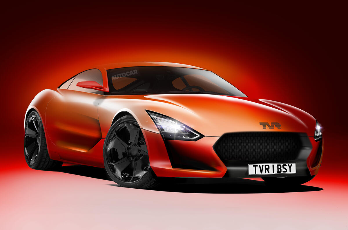 Autocar TVR rendering
