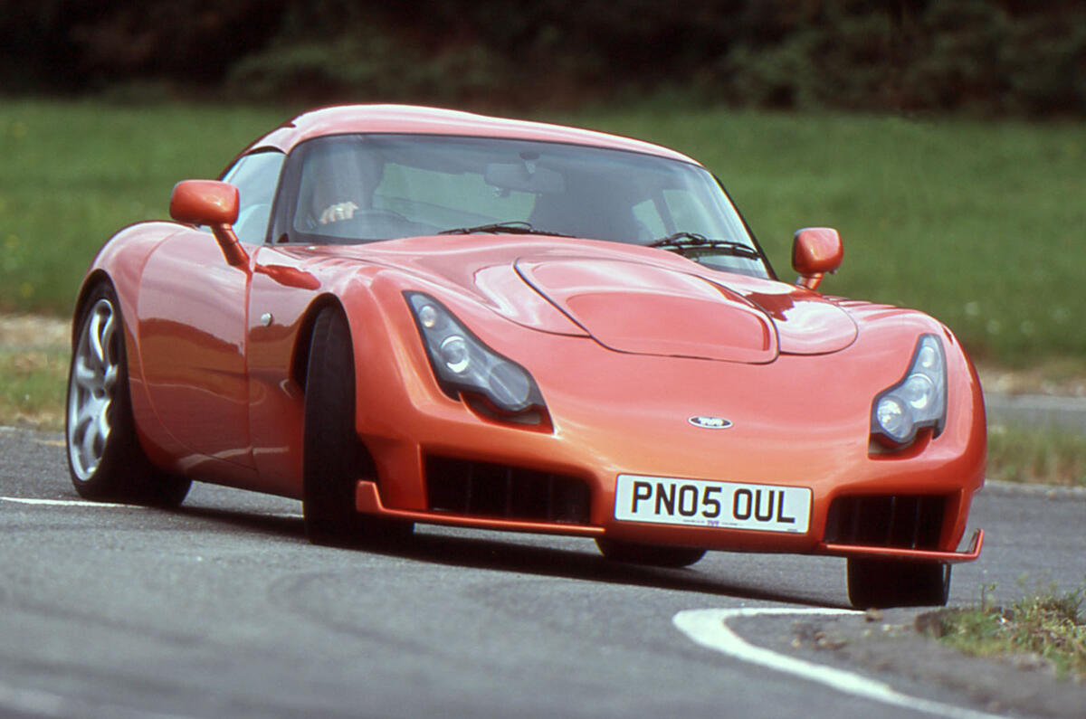 TVR Sagaris front three quarter