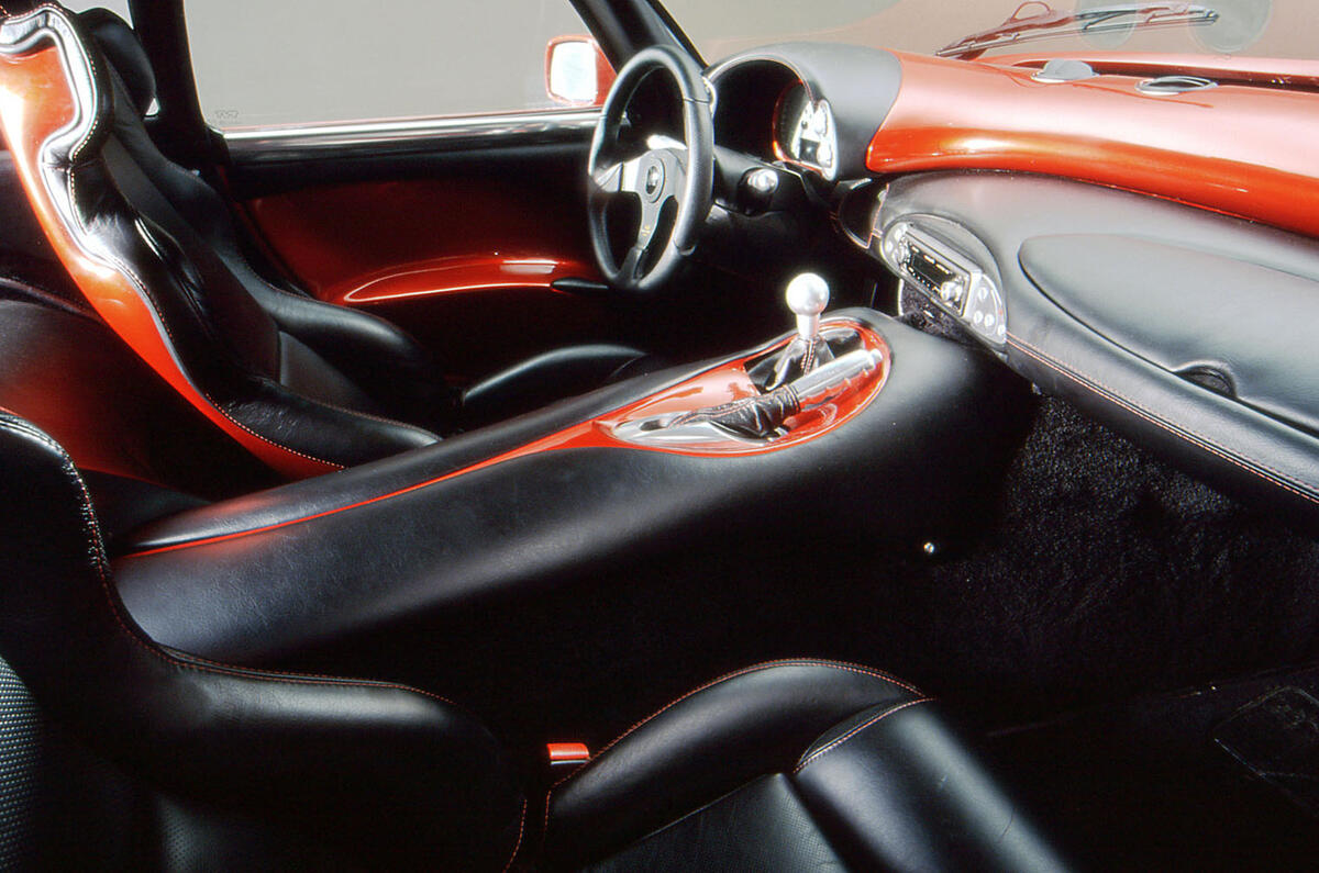 TVR Sagaris interior
