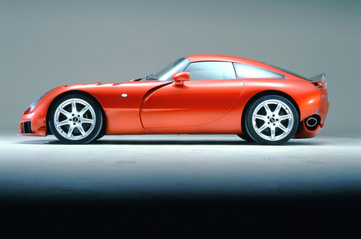 TVR Sagaris side