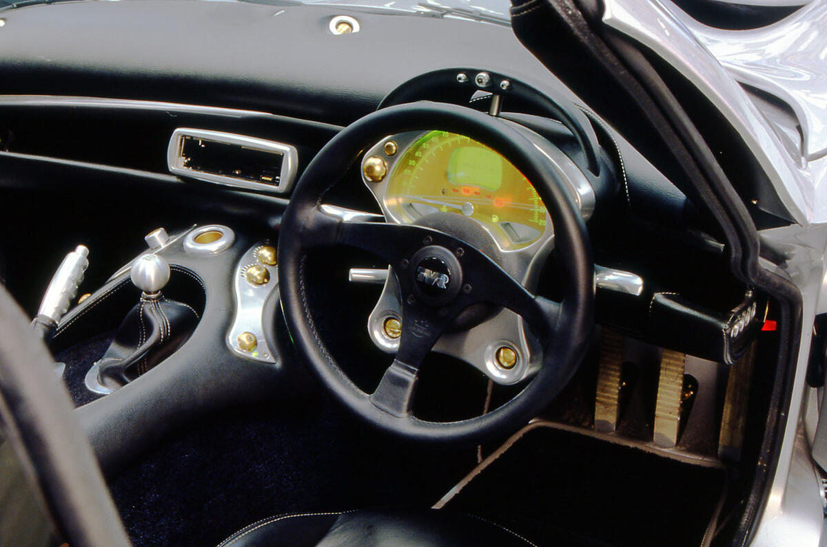 TVR Sagaris steering wheel