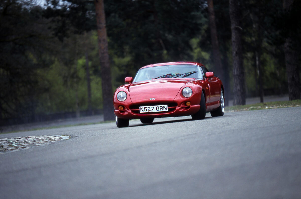 TVR Cerbera drifting
