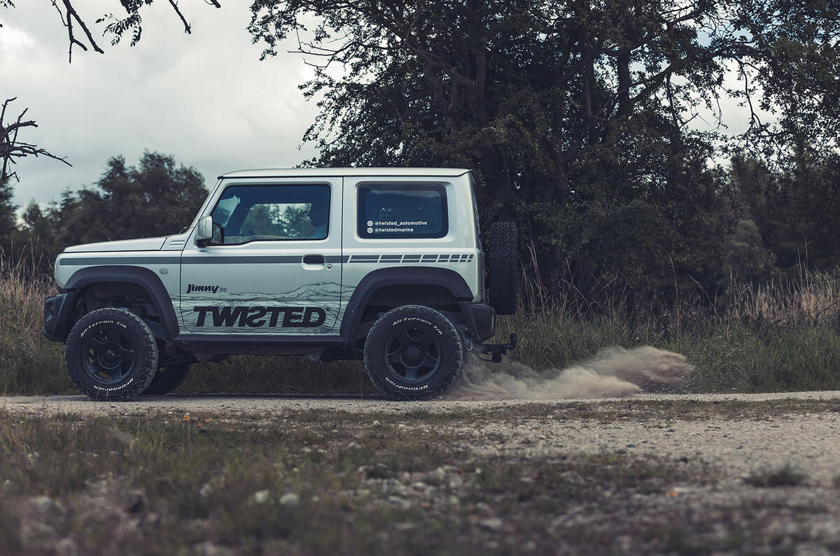 twisted suzuki jimny review 2023 22 off road panning