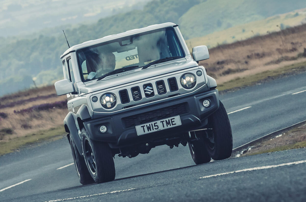 twisted suzuki jimny review 2023 26 cornering front