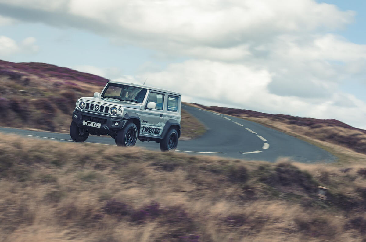 twisted suzuki jimny review 2023 30 action