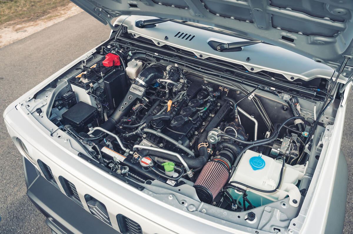 twisted suzuki jimny review 2023 37 engine