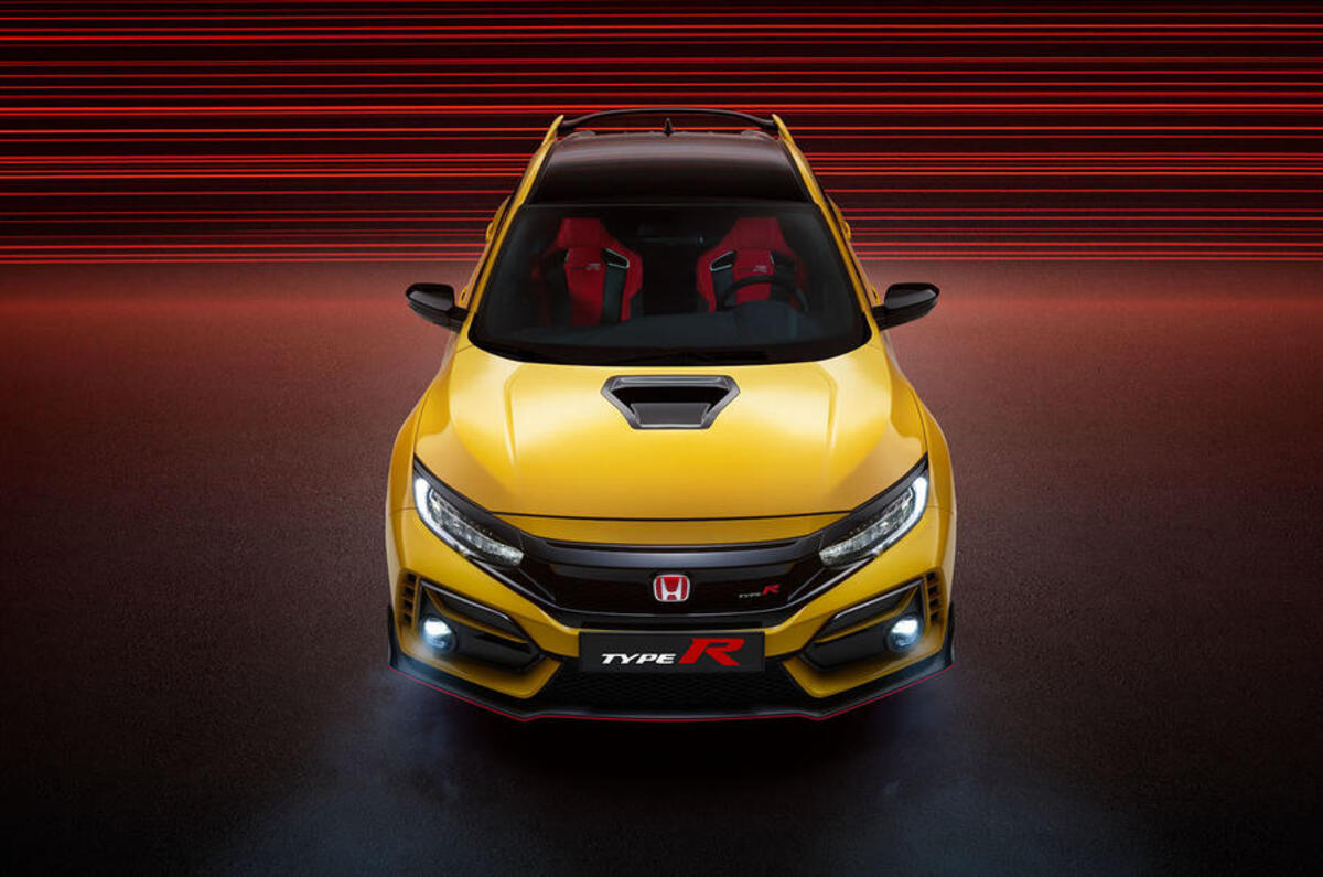 2020 Honda Civic Type R Limited Edition - front 2020 Honda Civic Type R Limited Edition - front