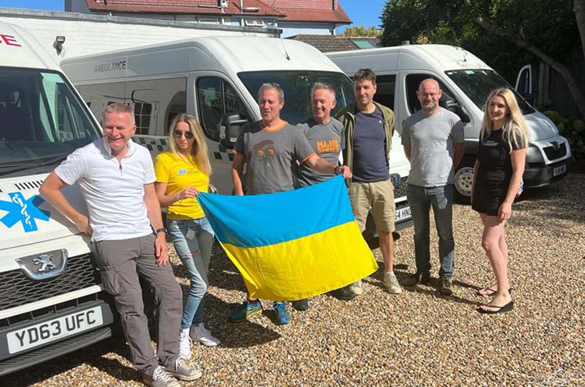 Ukraine ambulance feature all volunteers Ukraine ambulance feature all volunteers