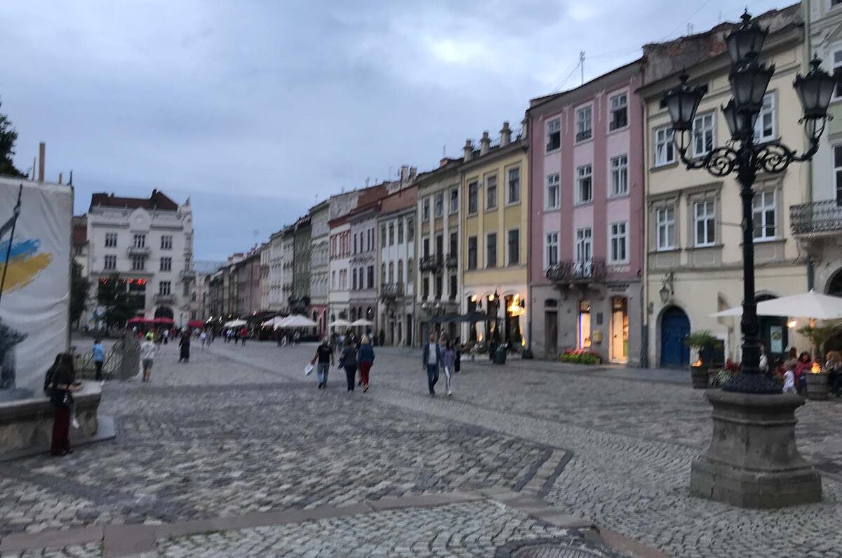 Ukraine ambulance feature historic Lviv Ukraine ambulance feature historic Lviv