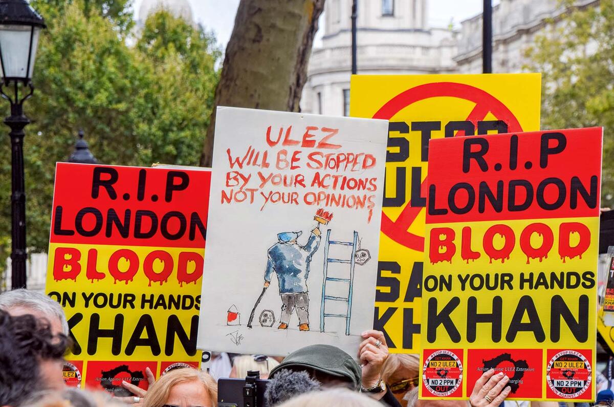 ULEZ protest