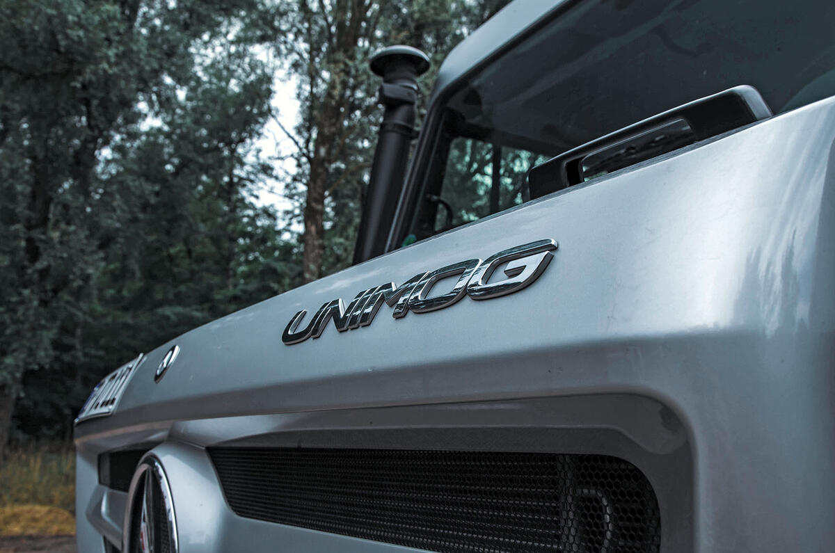 Unimog front badge Unimog front badge