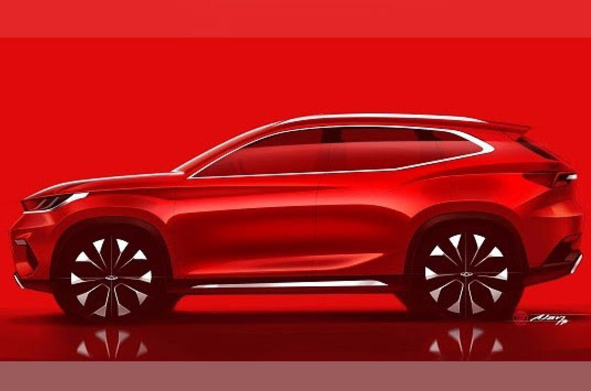 Chery reveals design of upcoming SUV destined for Europe