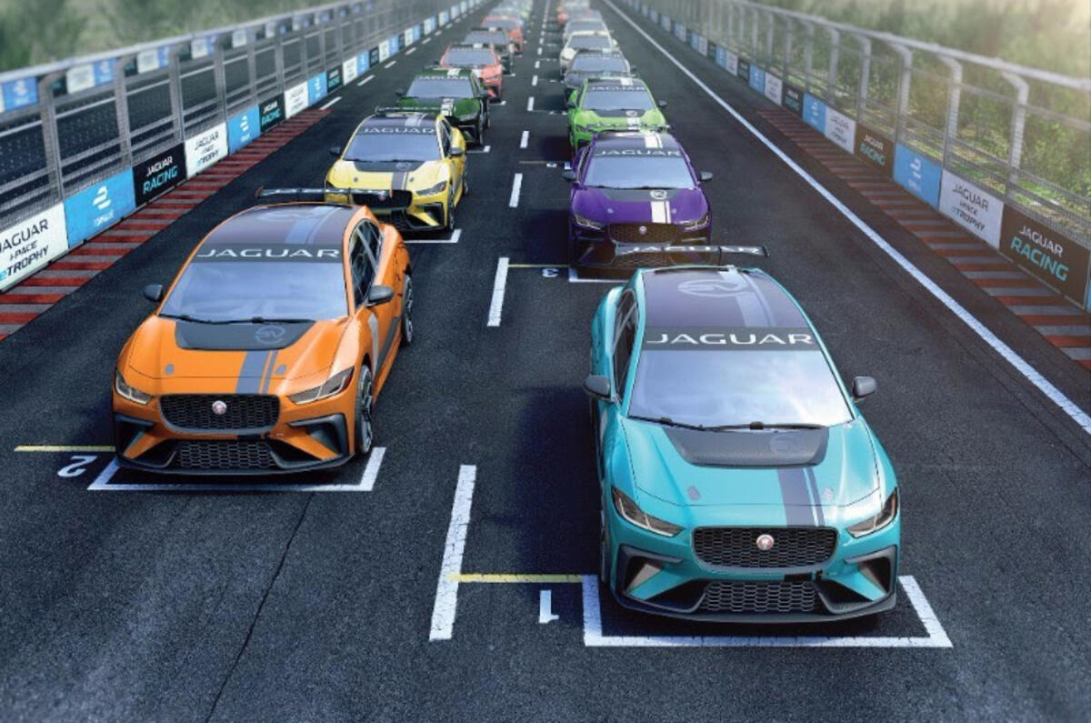 Jaguar I-Pace eTrophy racing series to support Formula E next year
