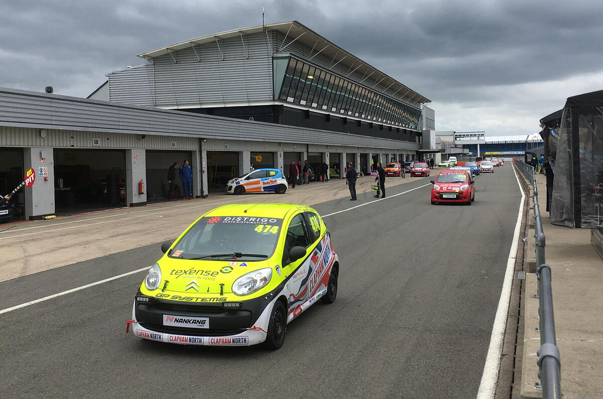 Citroen C1 24hrs Silverstone testing