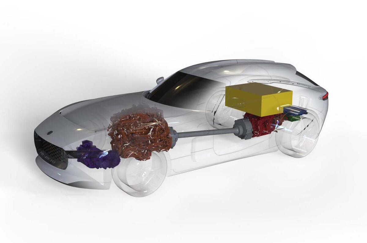 Austro-Daimler Bergmeister ADR 630 Shooting Grand - cutaway