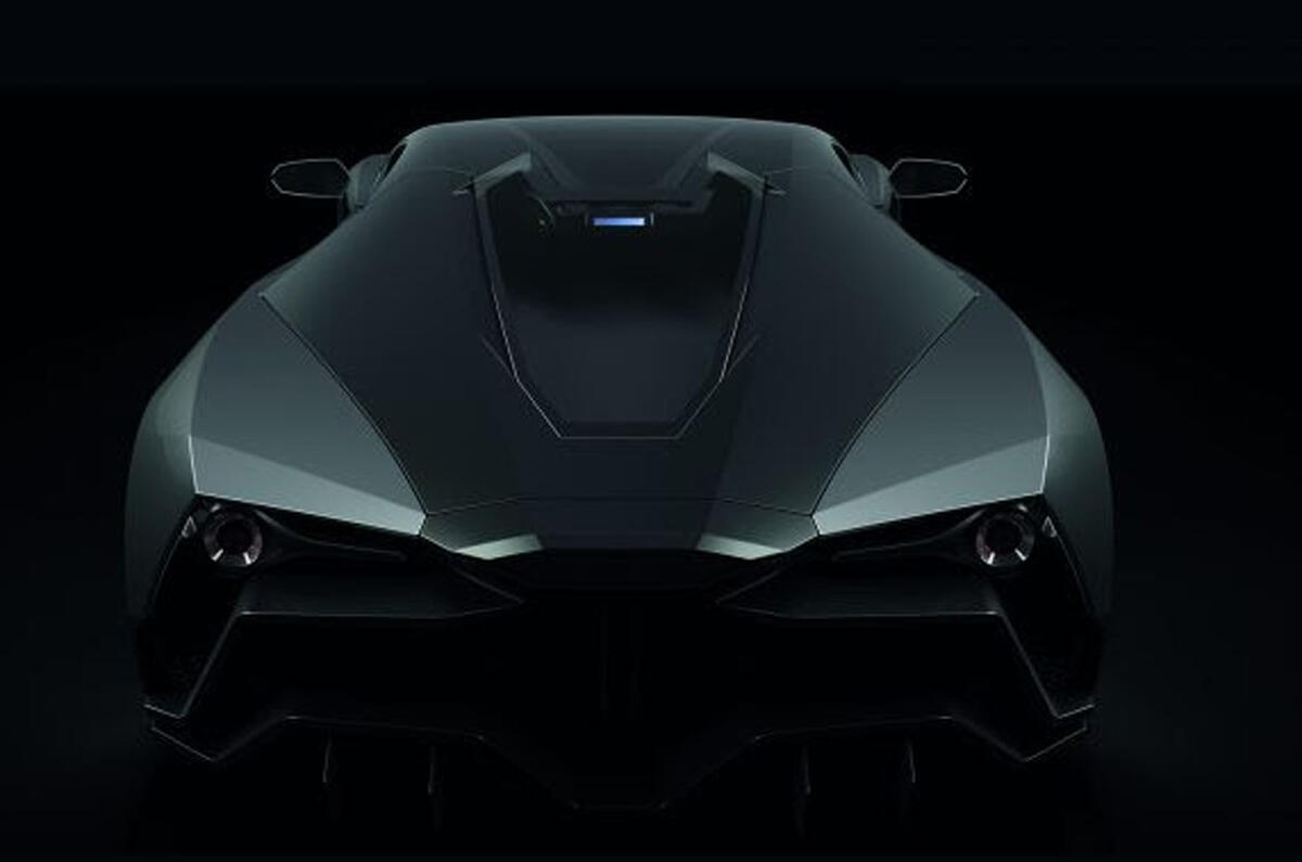 Tritium electric supercar - rear Tritium electric supercar - rear