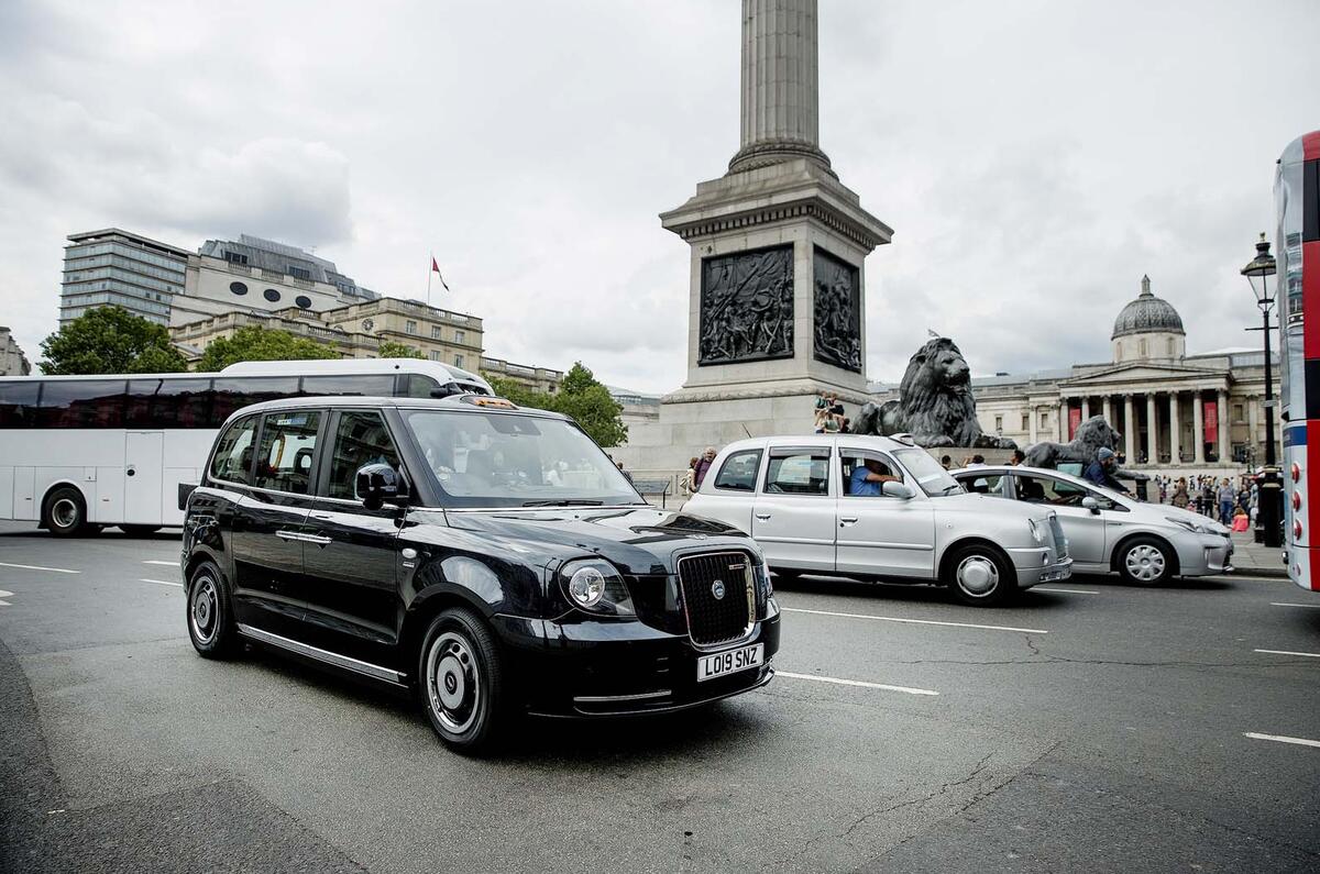LEVC's 2500th TX hybrid taxi