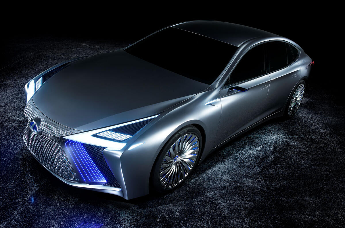 Lexus LS+ concept illustrates autonomous tech due in 2020 flagship