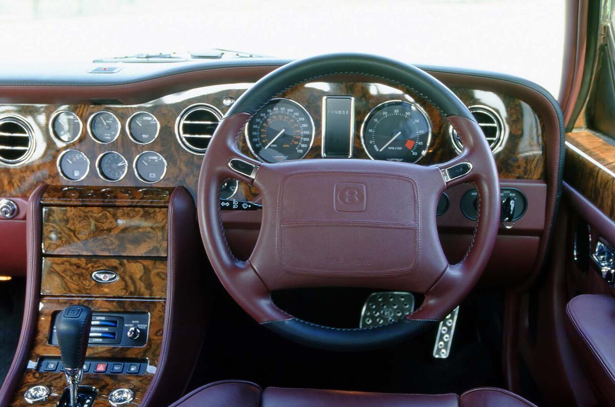 Used car buying guide: Bentley Turbo R - steering wheel
