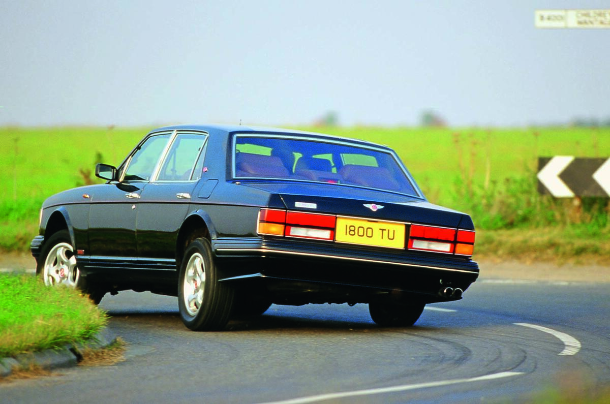 Used car buying guide: Bentley Turbo R - cornering rear