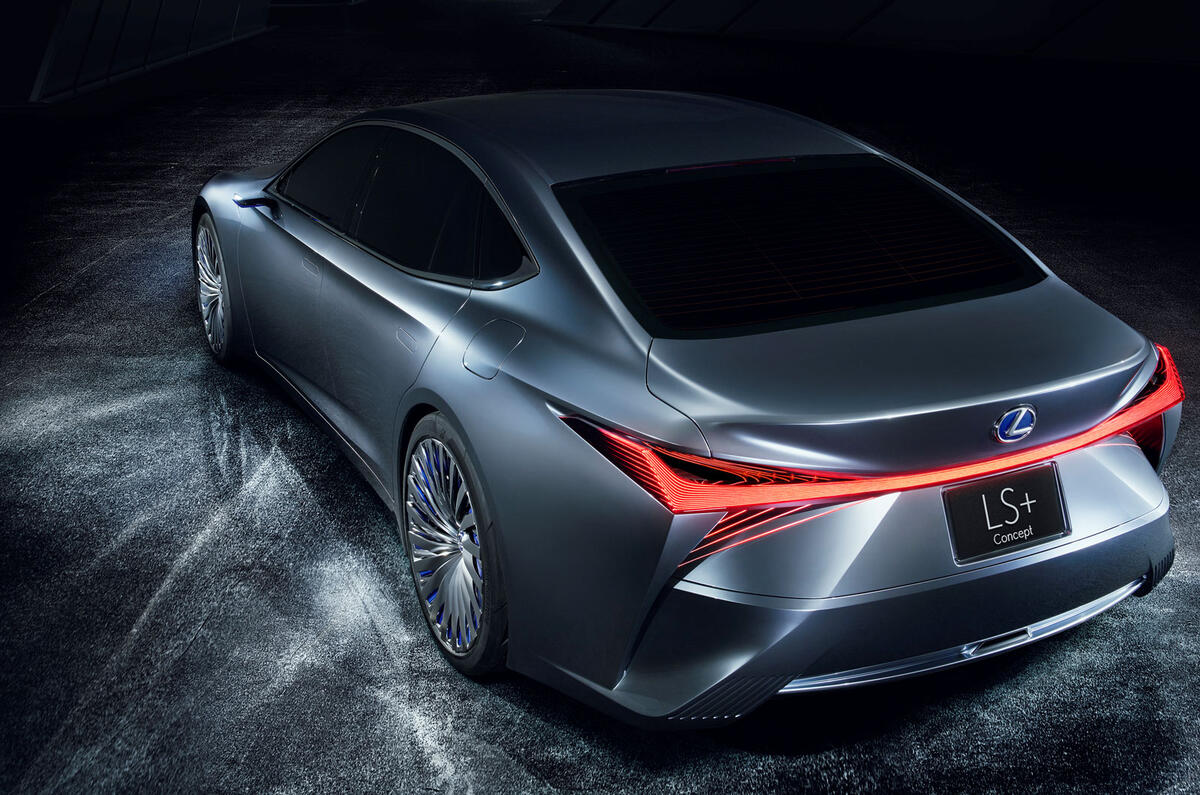 Lexus LS+ concept illustrates autonomous tech due in 2020 flagship