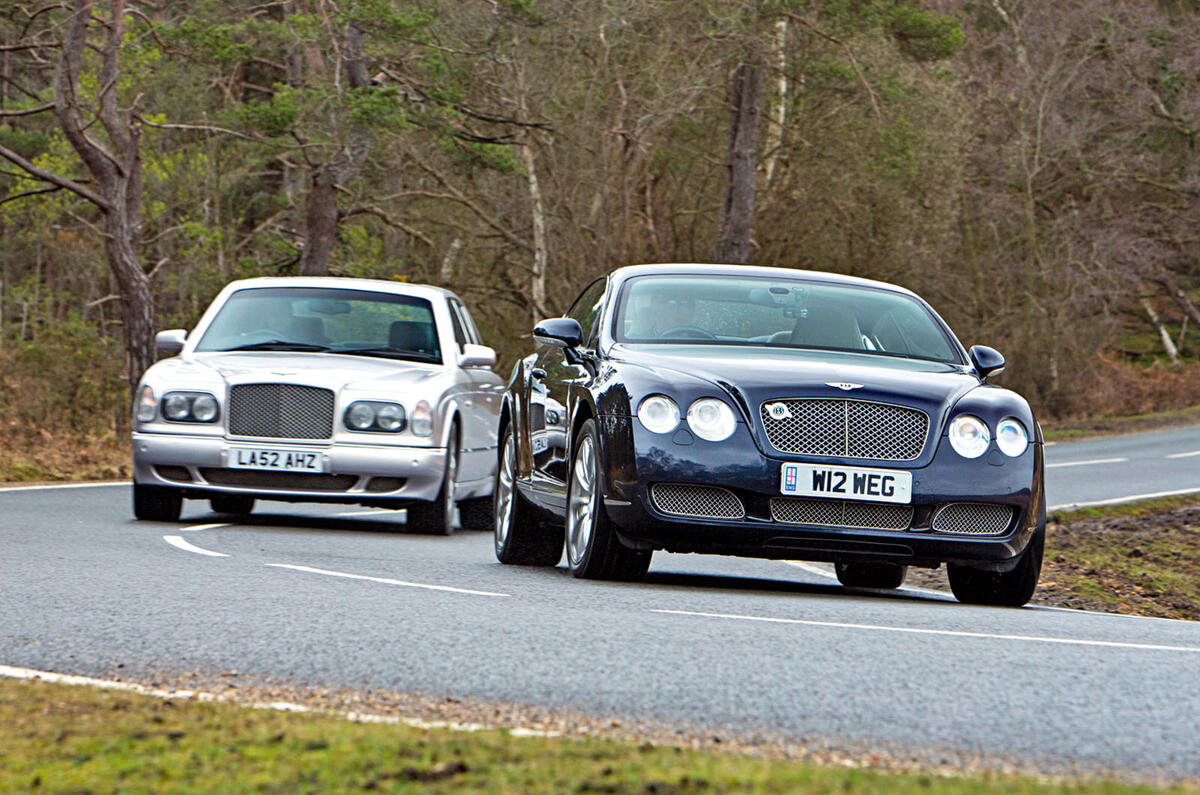 Bentley Arnage R, Continental GT, Continental Flying Spur