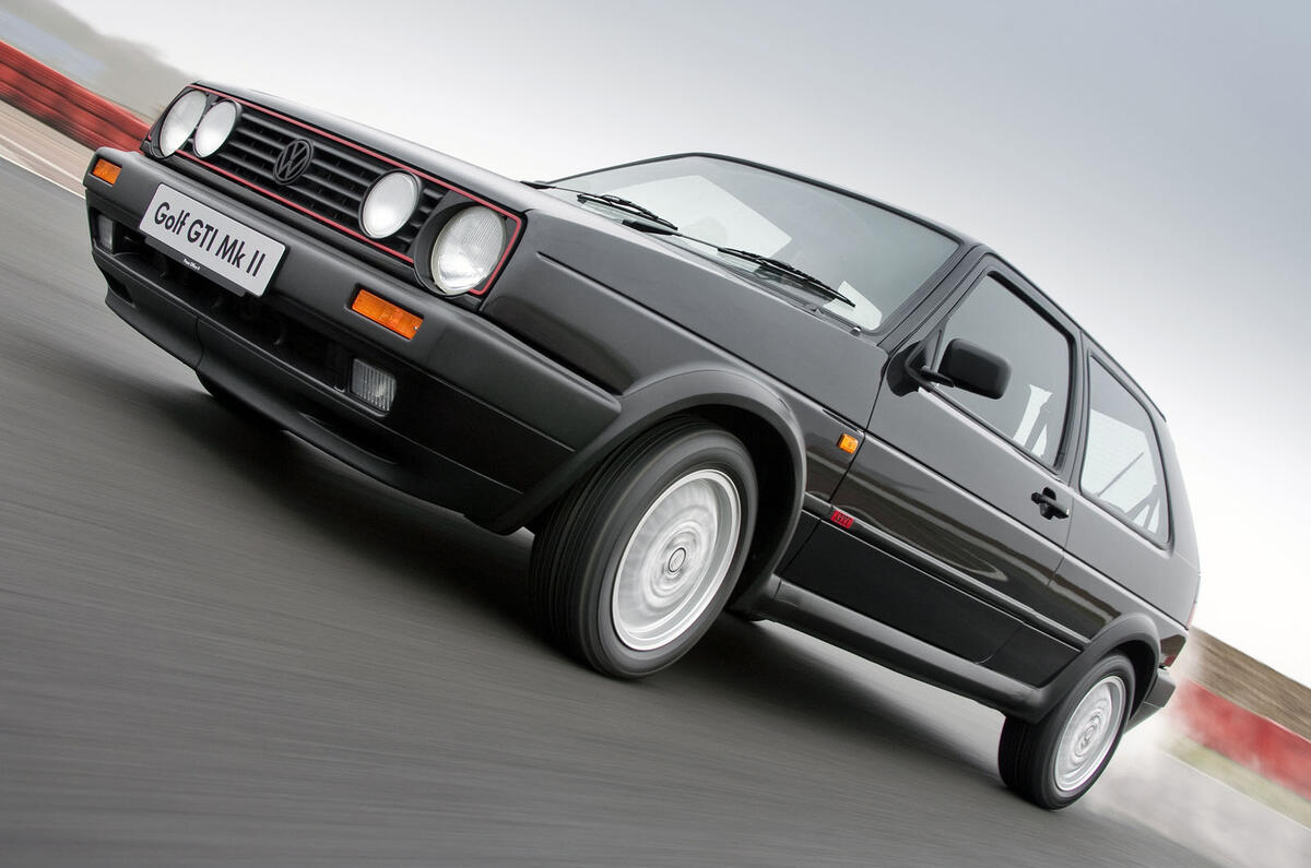 Used buying guide: Volkswagen Golf GTI Mk2 - on the road nose