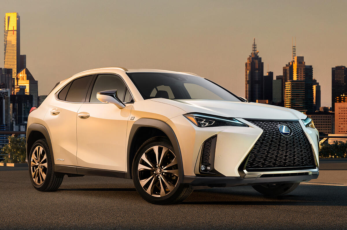 Lexus UX crossover reveal shows aggressive design and new infotainment