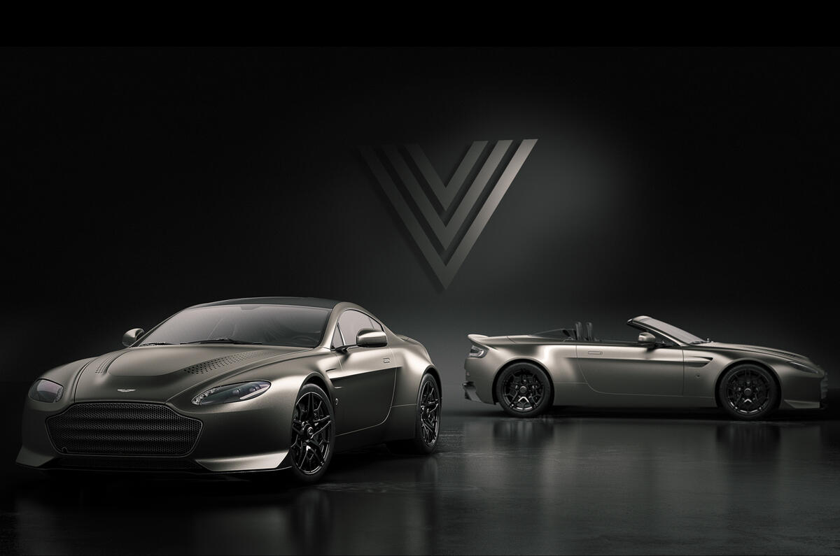 Limited-run Aston Martin Vantage V600 revealed with naturally aspirated V12