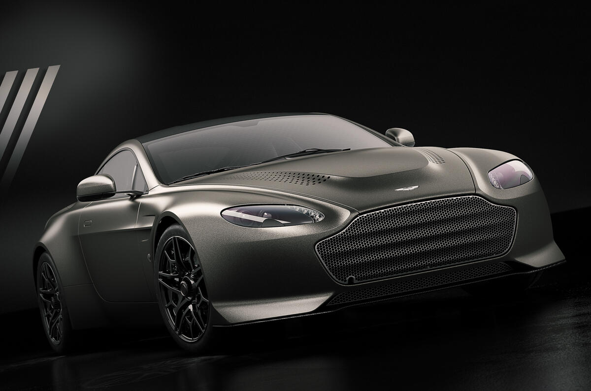 Limited-run Aston Martin Vantage V600 revealed with naturally aspirated V12